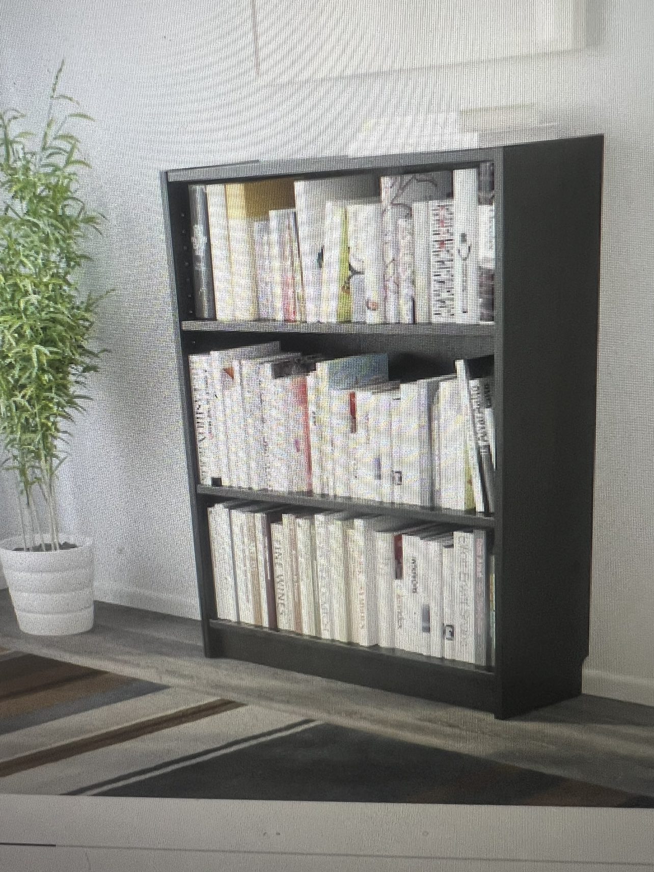 Ikea Billy Shelf， Black-Brown - photo 4