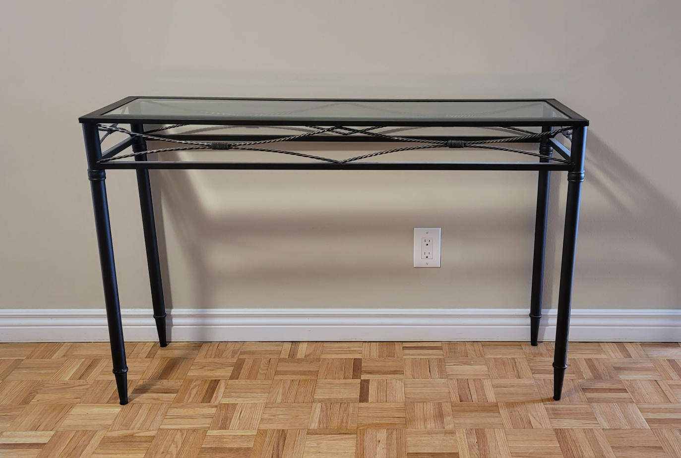 Glass Top Side Table thumbnail