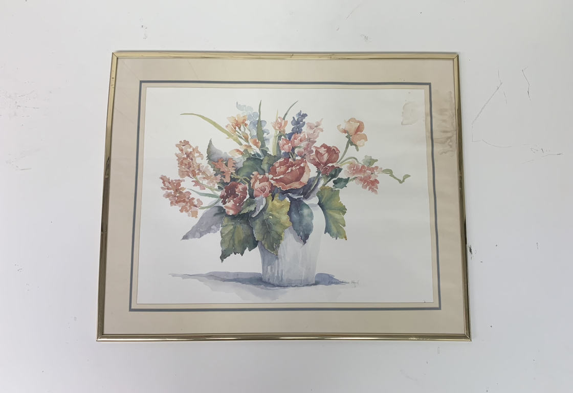 Floral Print - 20" x 16" thumbnail