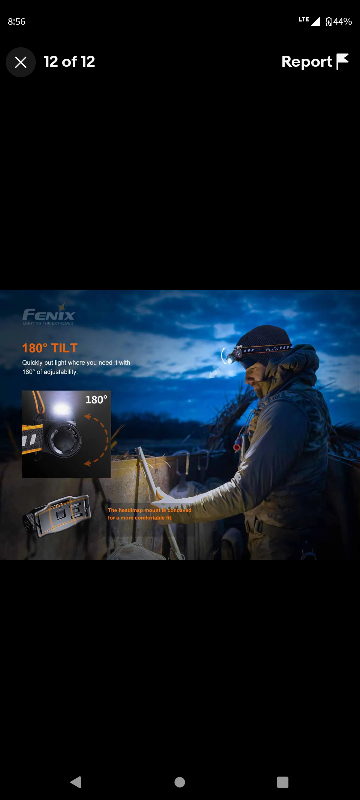 Fenix TK16 head lamp - photo 3