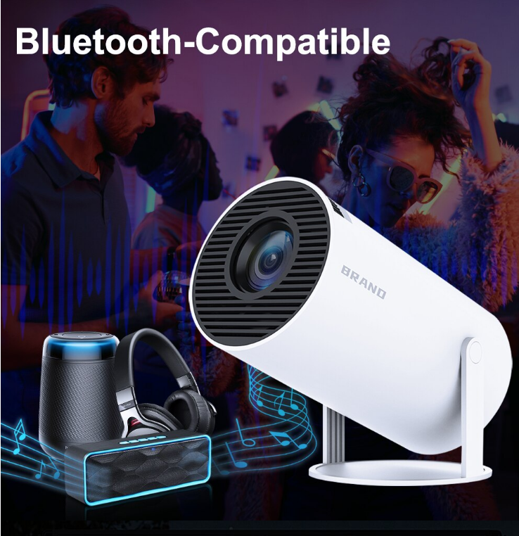 Android TV BOX Led Projector 4K . Android 11. SEALED BOX - photo 4