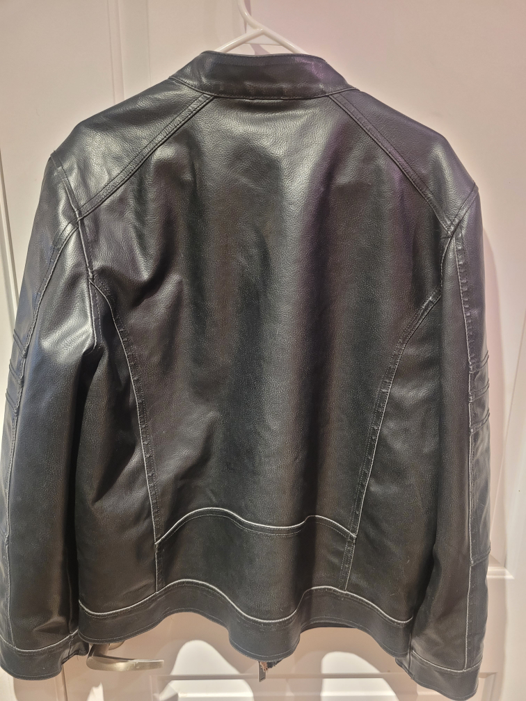 Pleather Medium Men's Guess jacket - photo 4