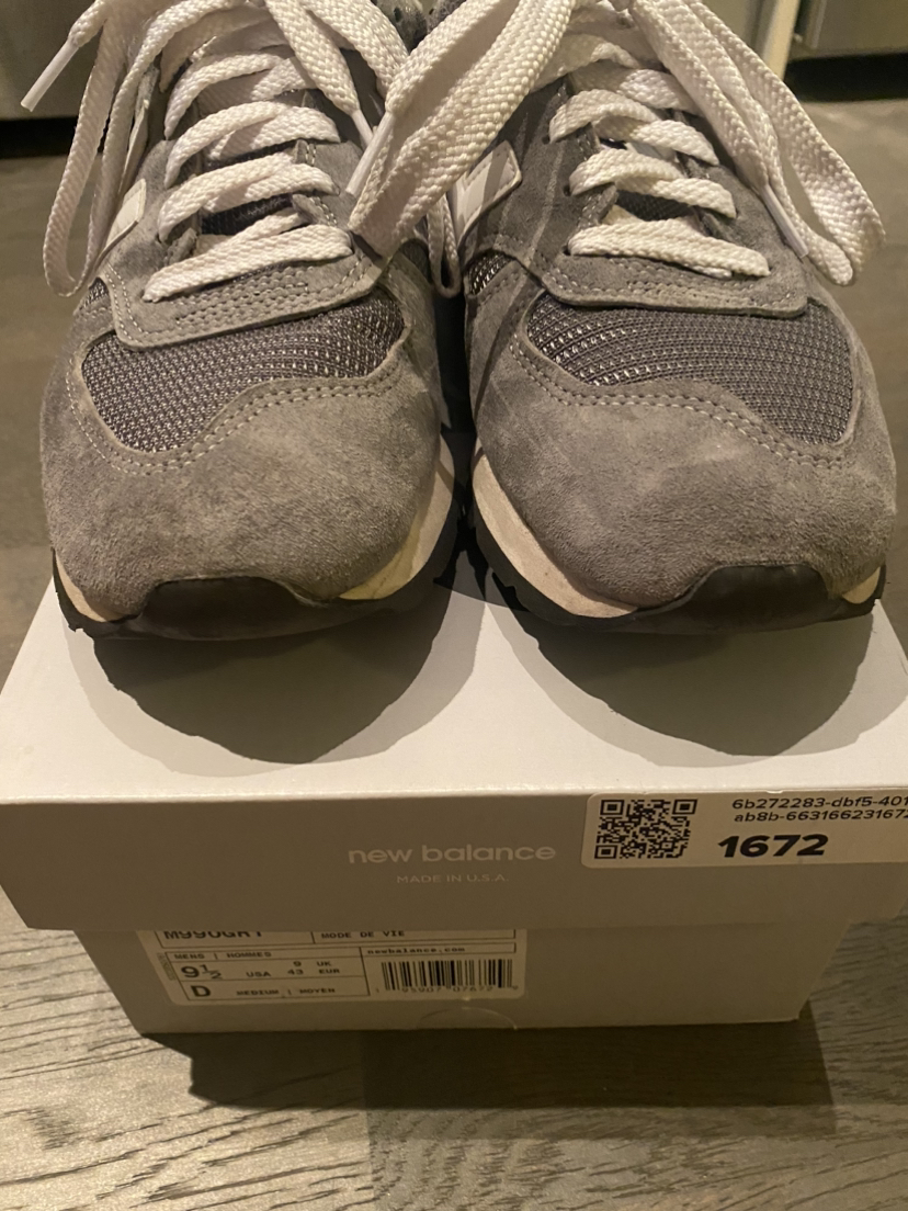 New Balance M990 Gray men size 9.5 - photo 4