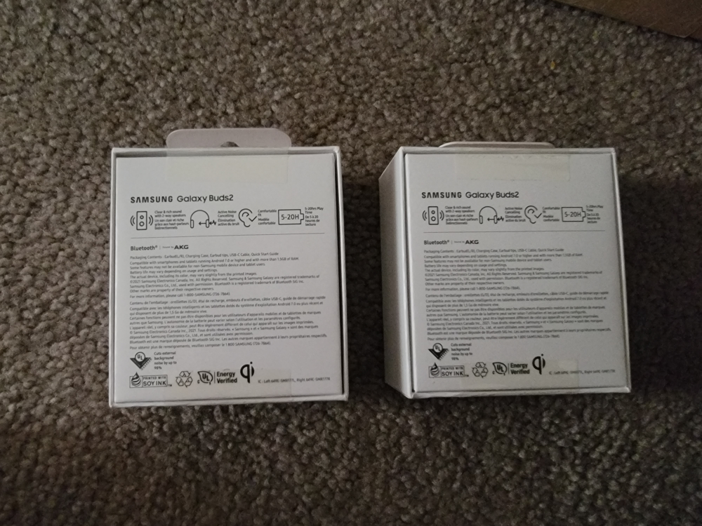 Sealed Samsung Galaxy Buds2 - Green or White - photo 2