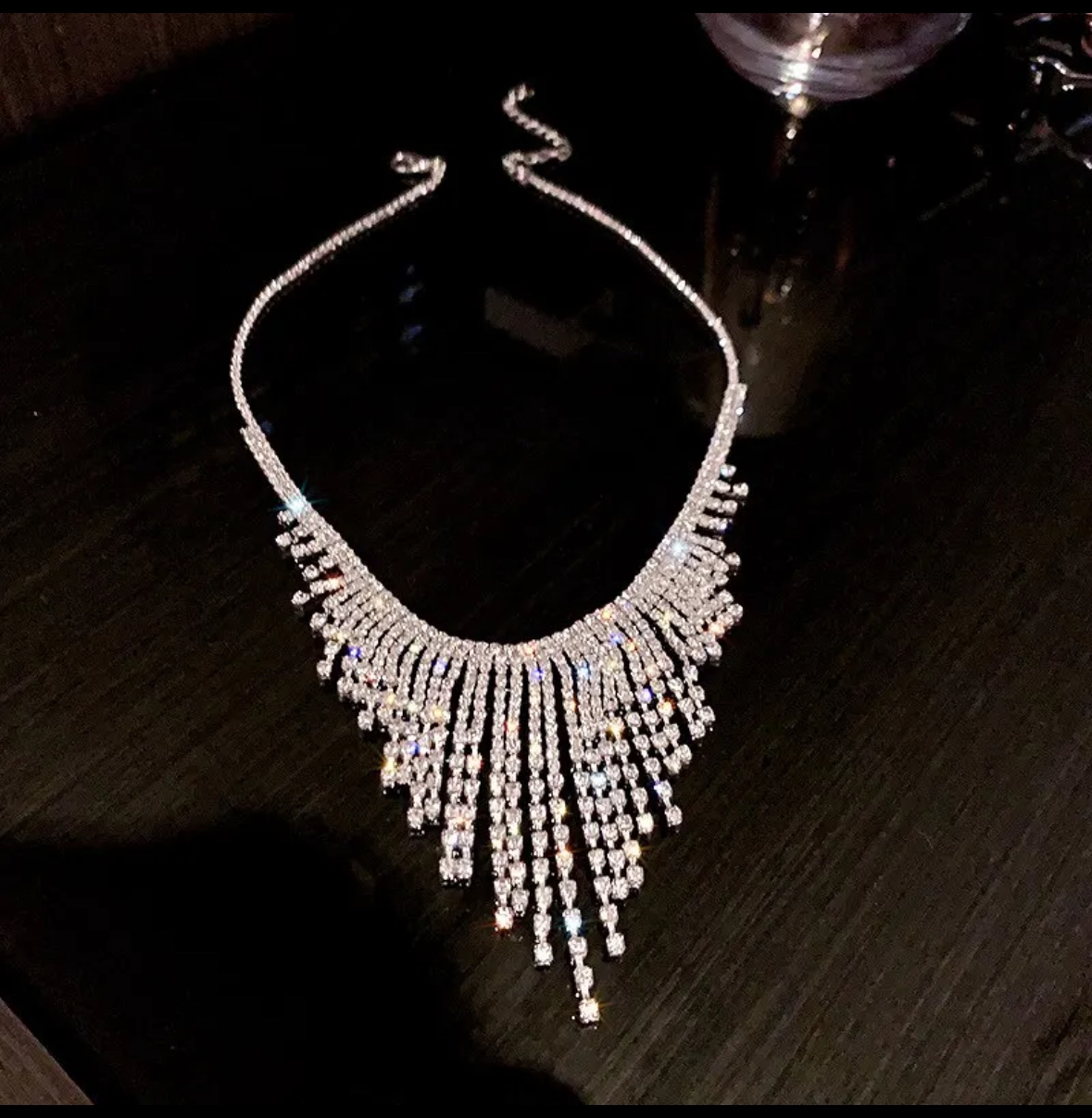 $10 each !!!! Rhinestone Crystal Choker Necklaces - photo 3