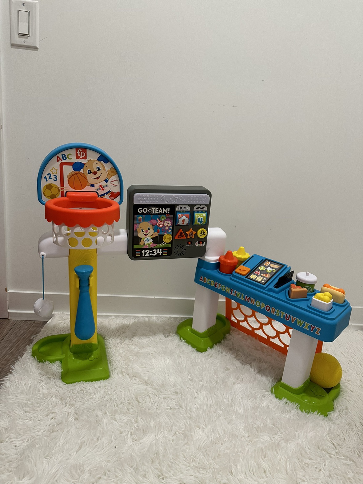 Like New Fisher Price 4 in 1 baby/toddler toy