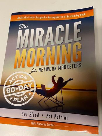 Miracle Morning Workbook for Network Marketers by Hal Elrod thumbnail