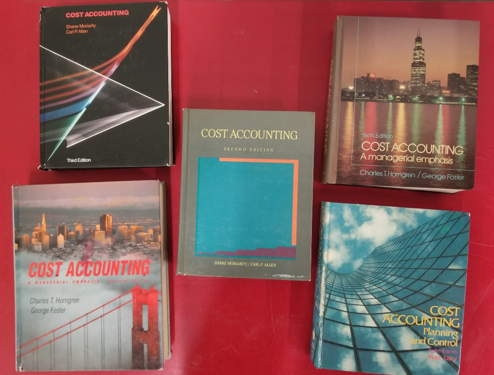 COST ACCOUNTING Book Set