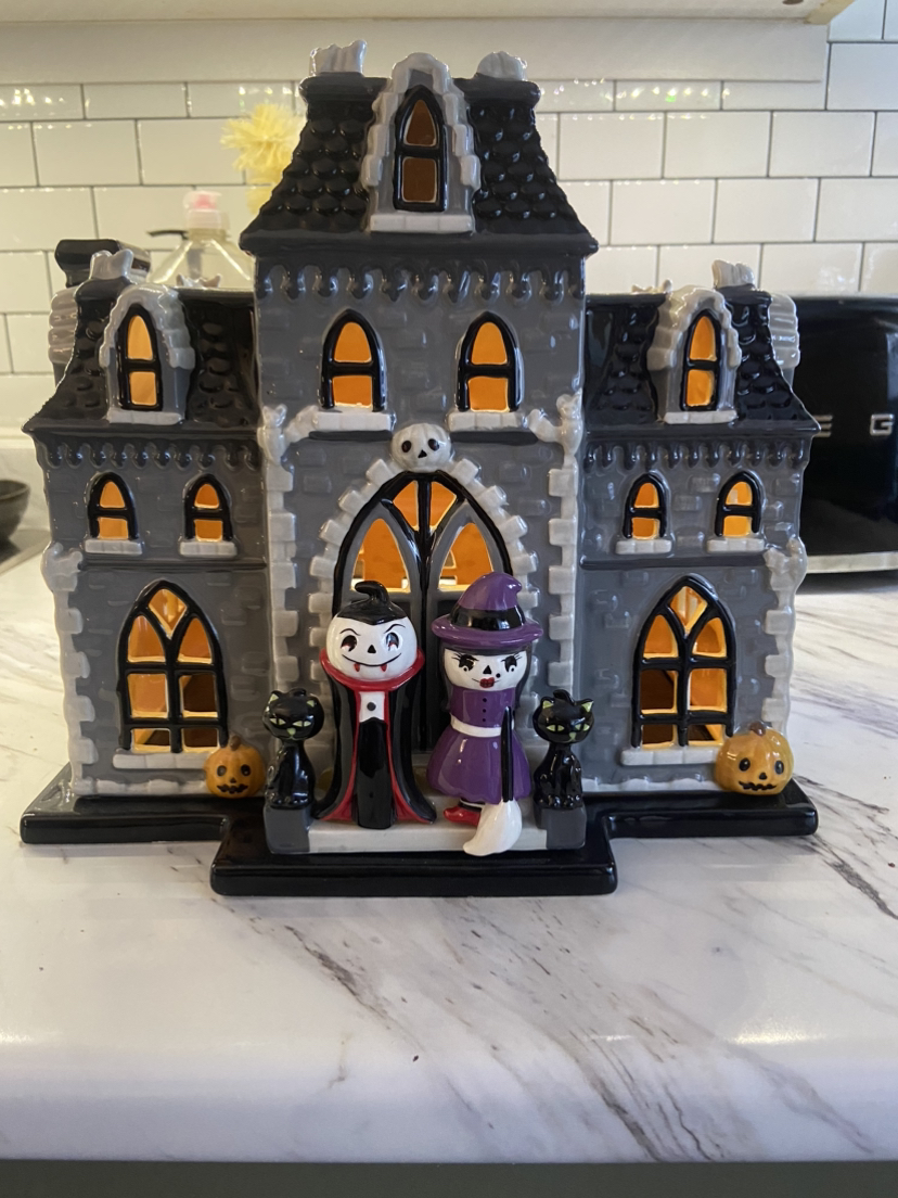 Bath and Bodyworks 2016 Halloween Haunted House 3 Wick Luminary