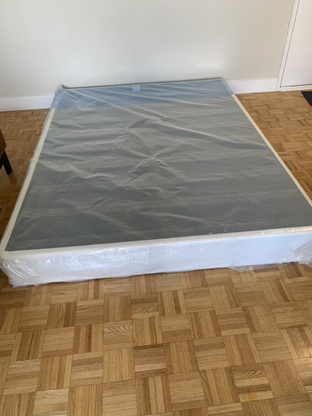 Queen box spring for sale as new