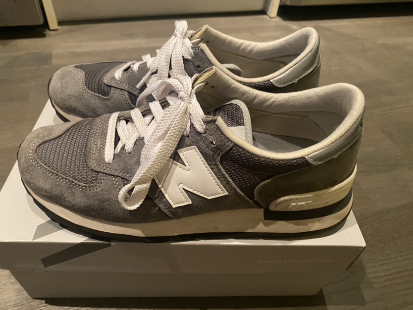 New Balance M990 Gray men size 9.5