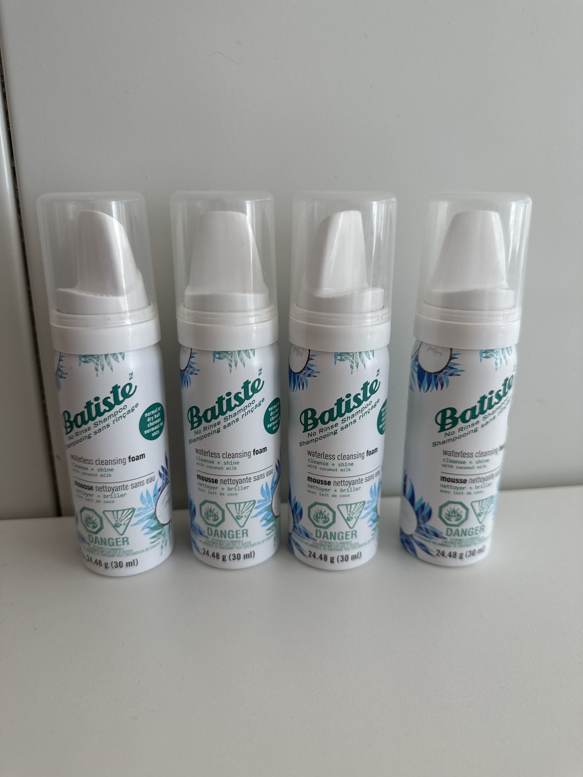#freecycle - 4 x 30ml Batiste dry shampoo thumbnail