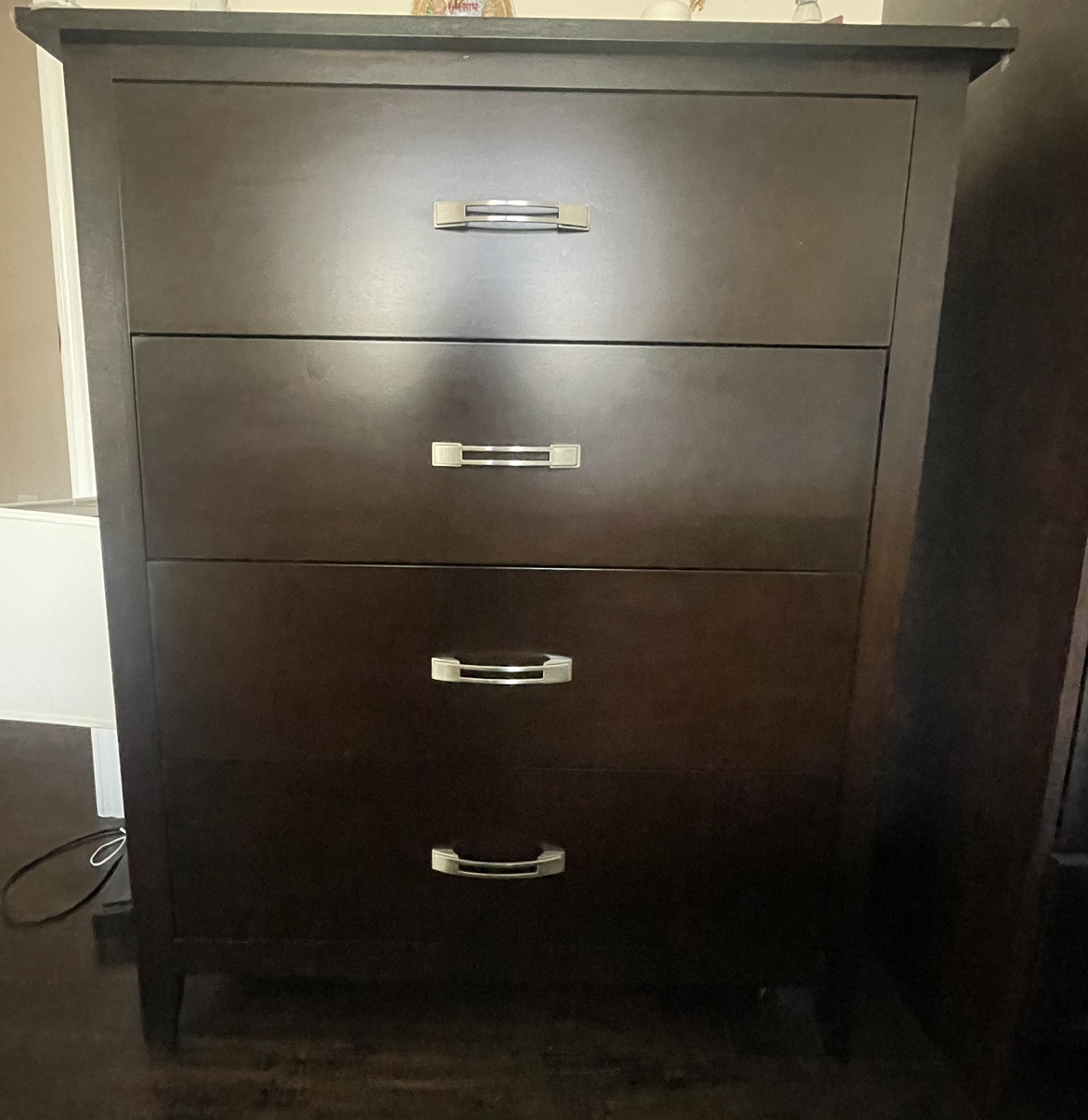 Box storage Bed room set with night stand and dresser - photo 2