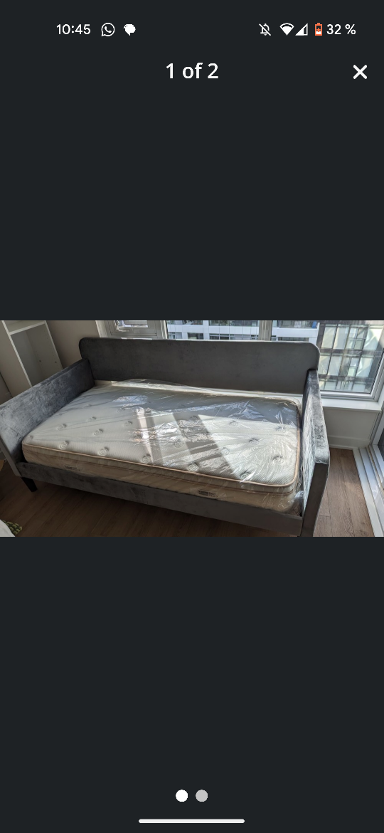 Wayfair daydream bed plus mattress - photo 4