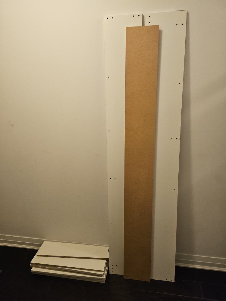 White bookcase / shelve - photo 4