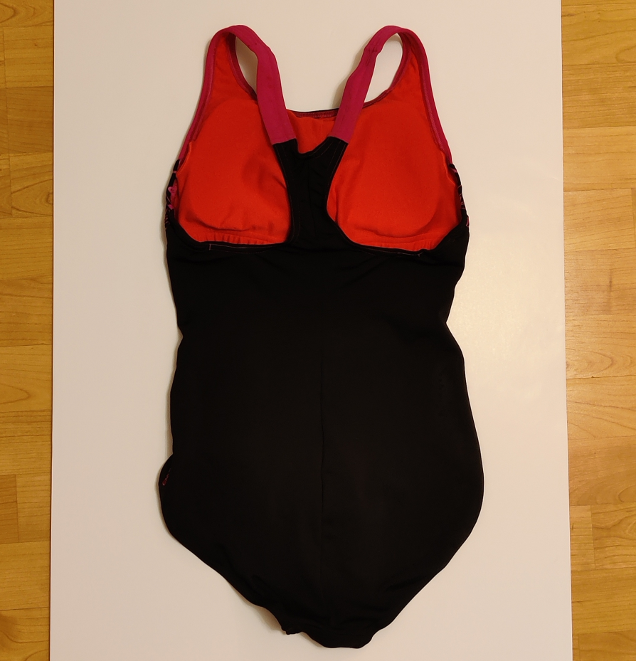 Speedo Black & Pink Swimsuit image indicator(2)