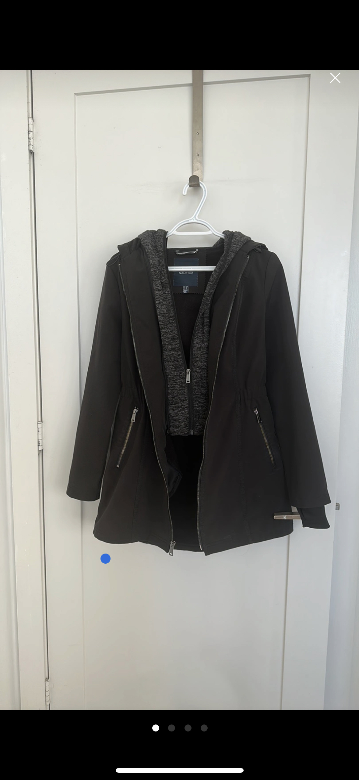 Nautica softshell waterproof fall jacket