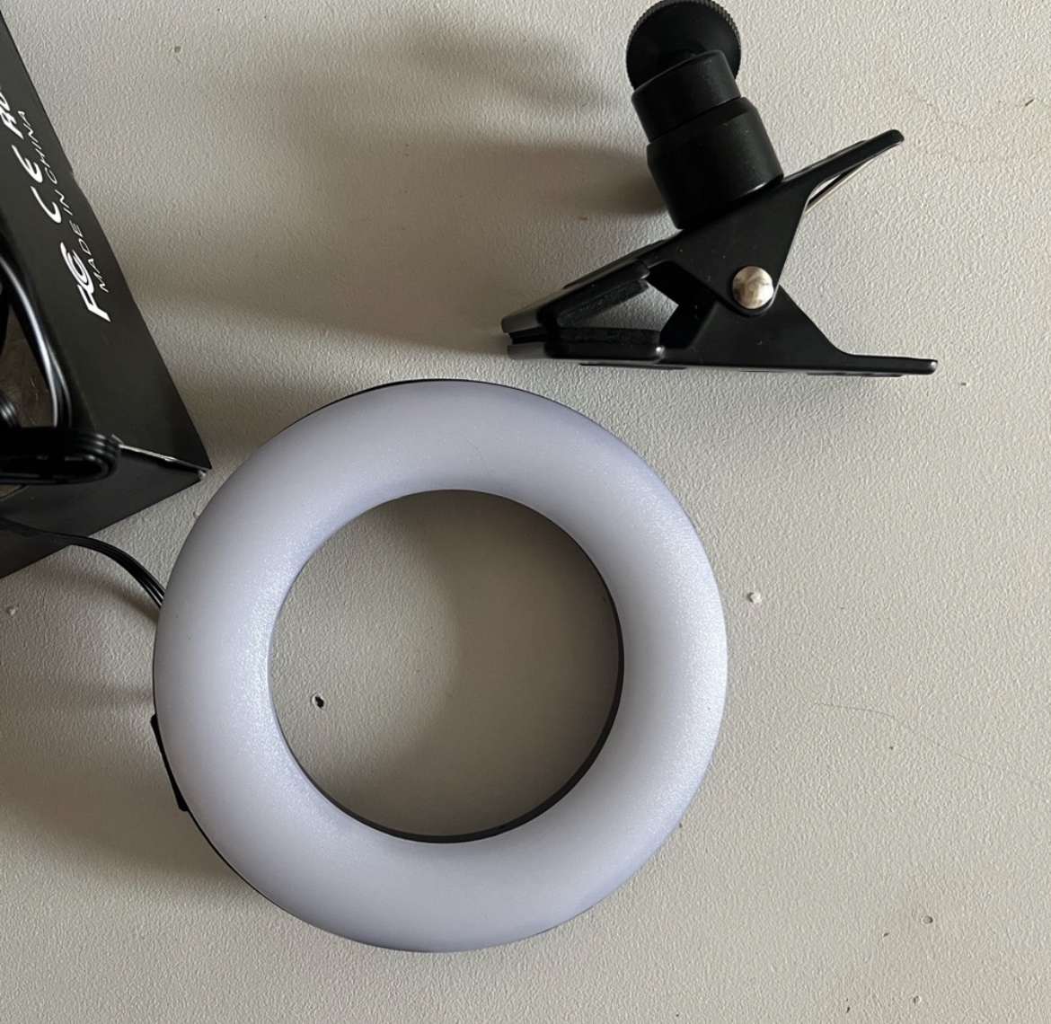Ring Light Selfie Zoom Teams Online Meetings brand new in box thumbnail