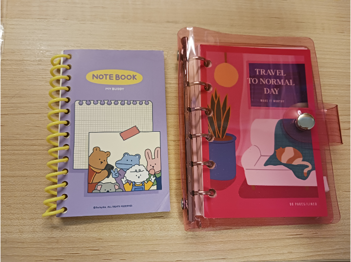 small notes and sticky note pad