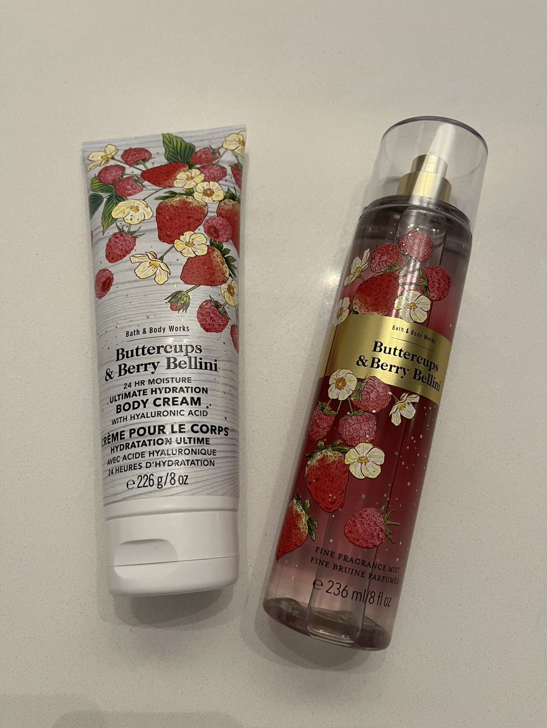 Bath & Body Works Body Cream & Fragrance Mist