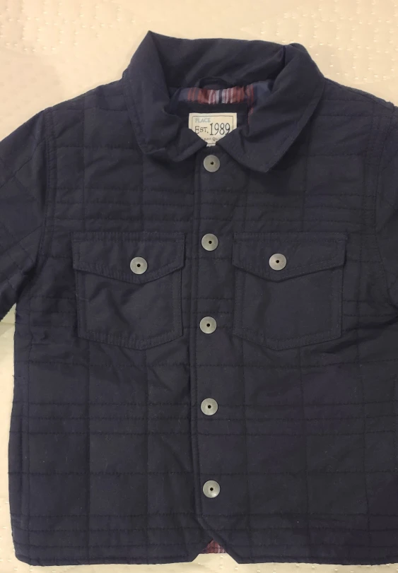 Cute Boys Navy Blue Jacket! - Size 3T image indicator(2)