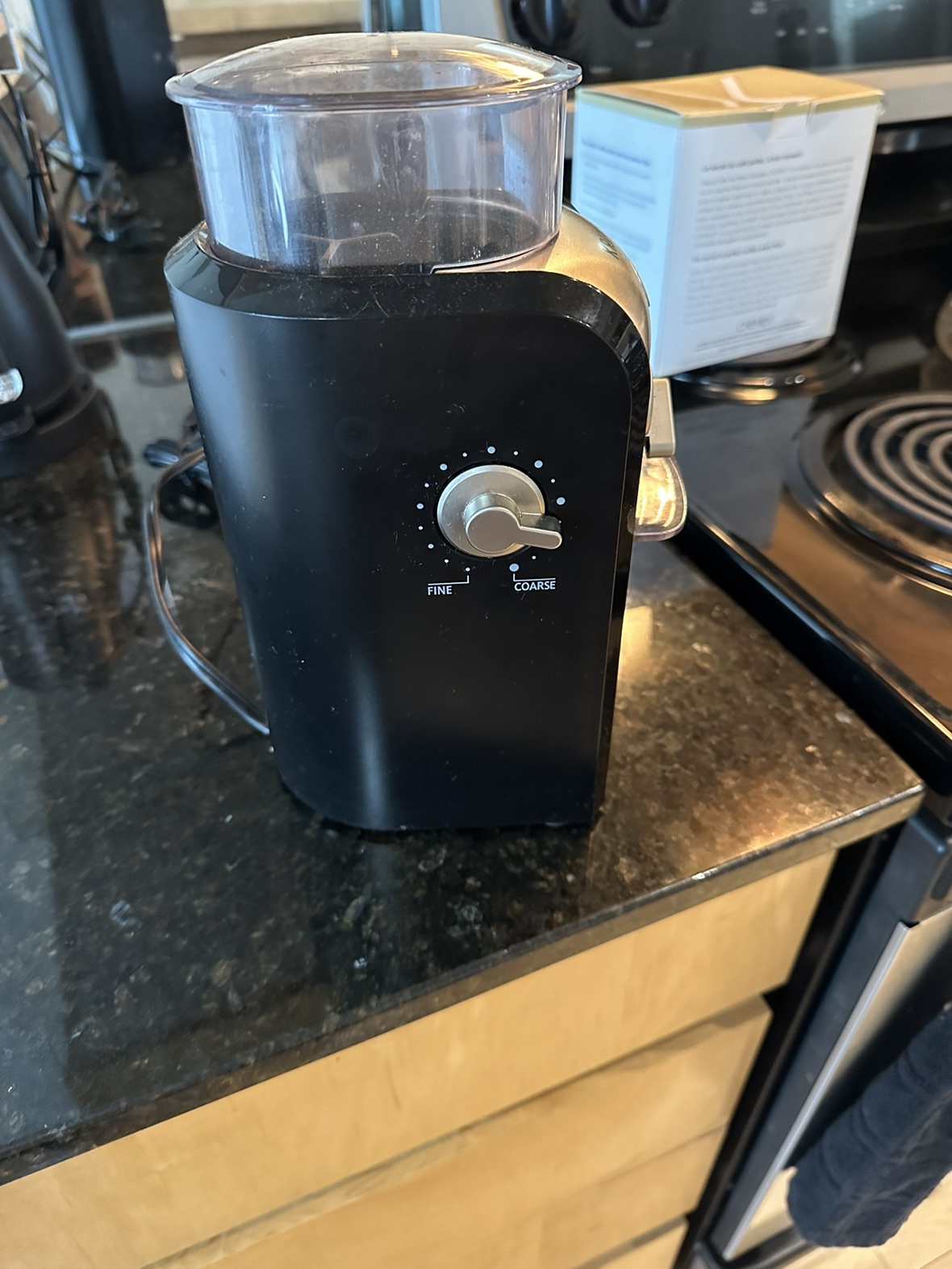 Krupa Burr Coffee Grinder image indicator(2)