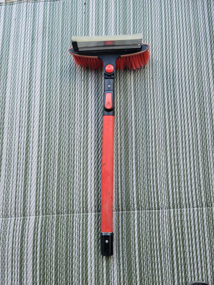 car snow brush. #freecycle
