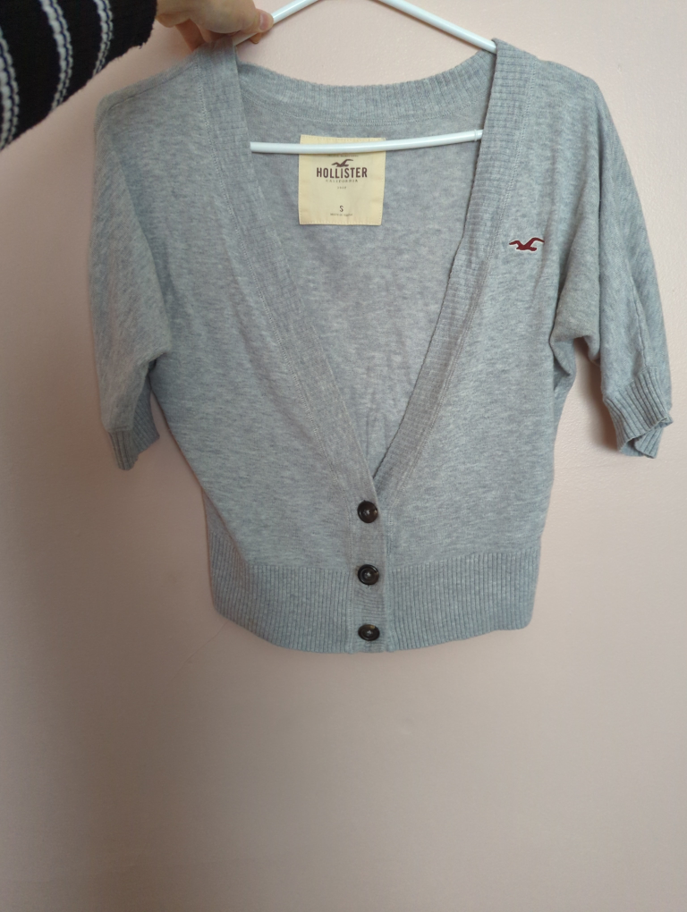hollister short sleeve cardigan thumbnail