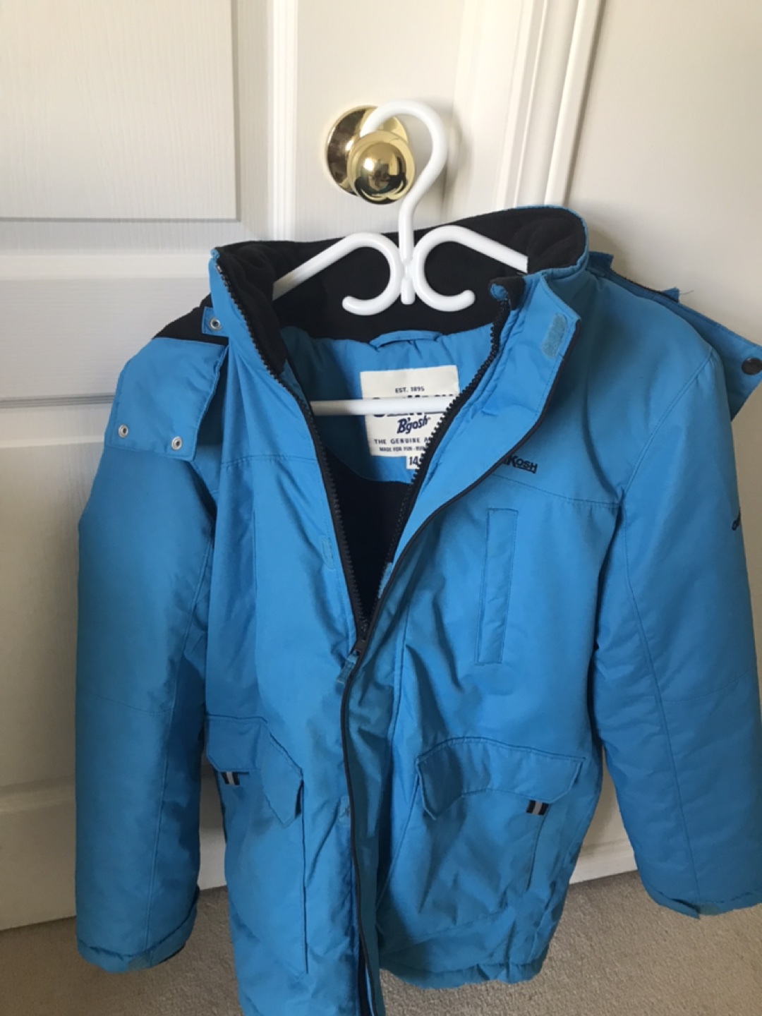 Boys blue Snow/wintet Jacket size 14