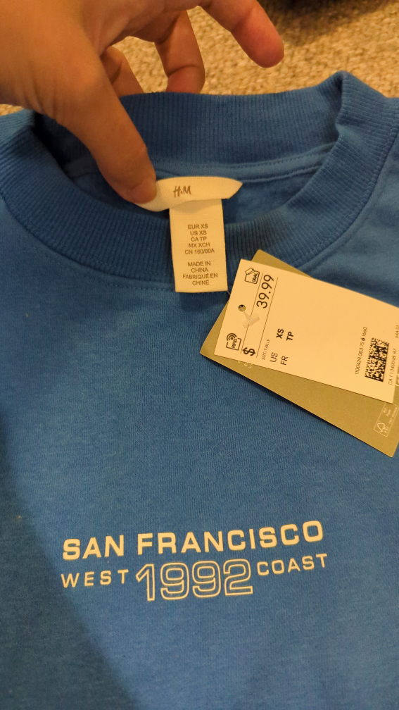 H&M women's sweatshirt image indicator(3)