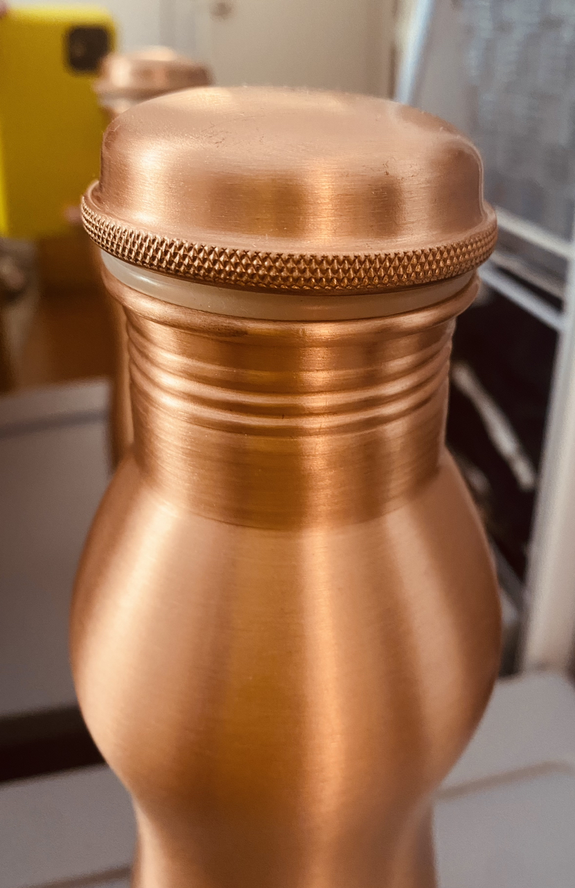 Copper water bottle 1 L - photo 5