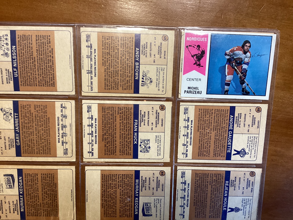 10. 1974 OPEE CHEE WHA HOCKEY CARDS image indicator(2)