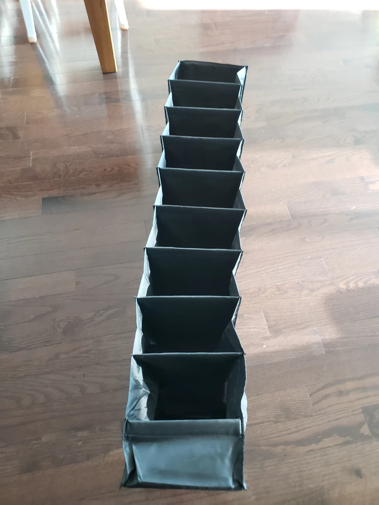 Three IKEA 9-Shelf Hanging Closet Organizer - photo 2