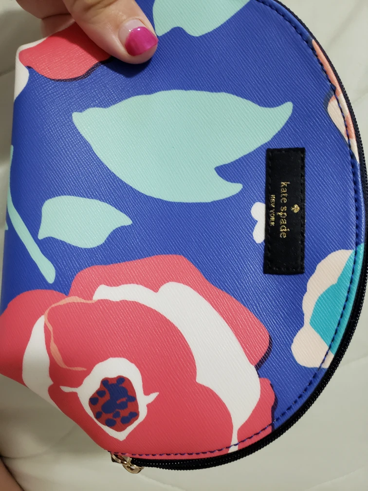 Kate spades authentic makeup bag thumbnail