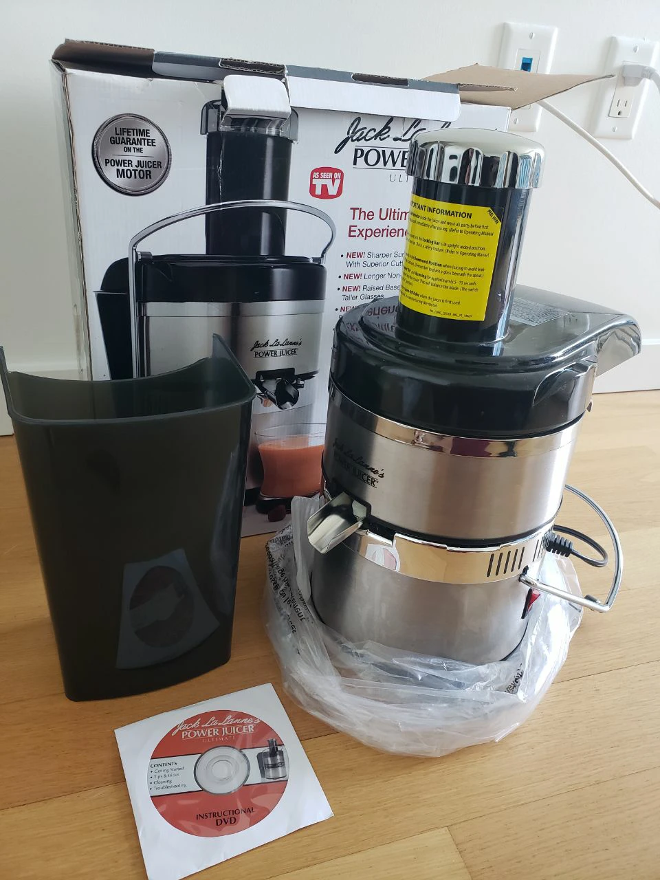 Jack lalanne power juicer thumbnail