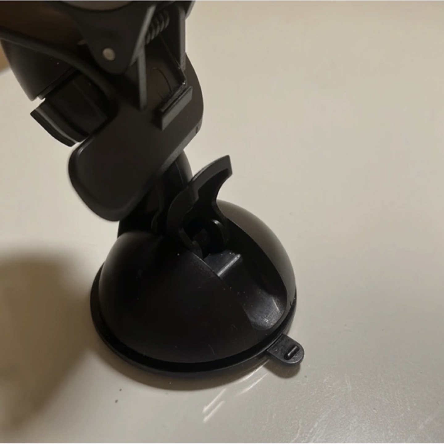 Black Phone Stand Phone Holder Secure Adjustable Clamp image indicator(2)