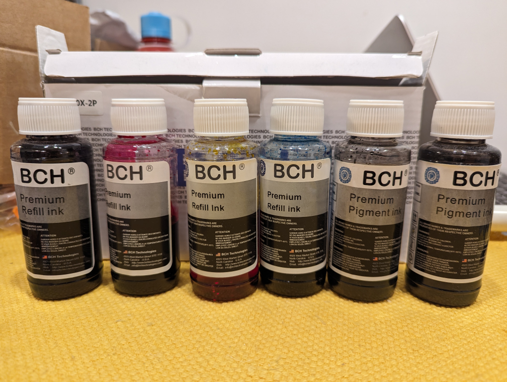 Printer ink refill kit thumbnail