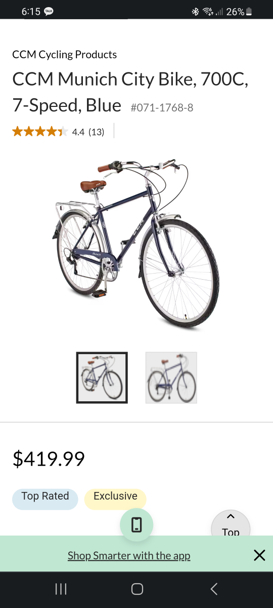 CCM Munich bicycle - photo 5
