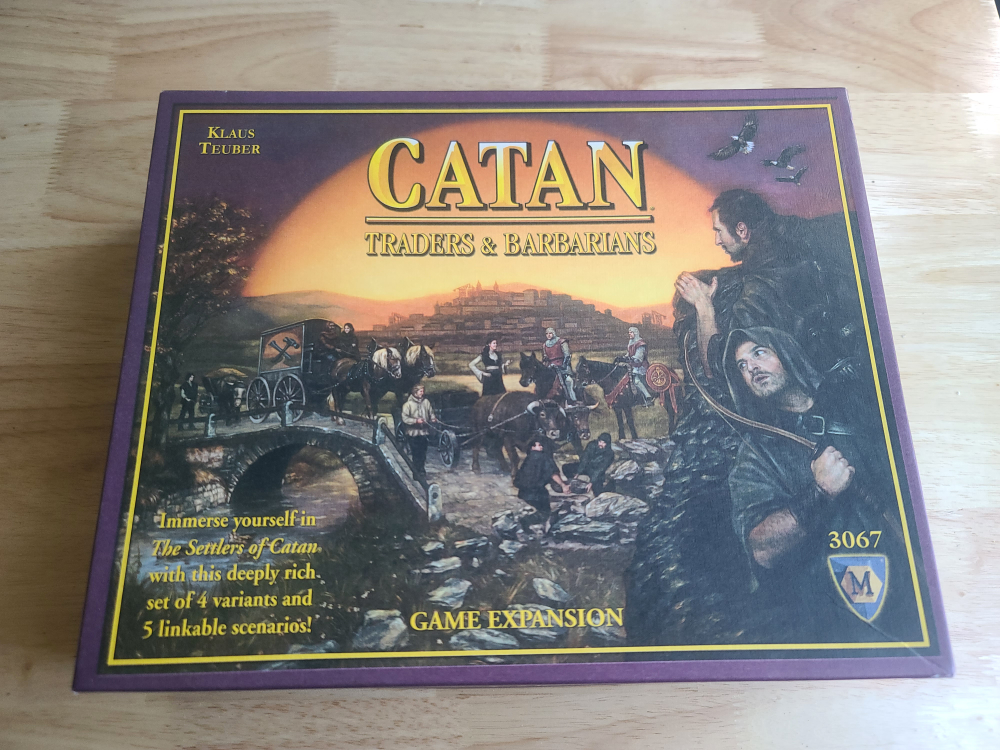 Settlers of Catan Traders and Barbarians Game Expansion thumbnail
