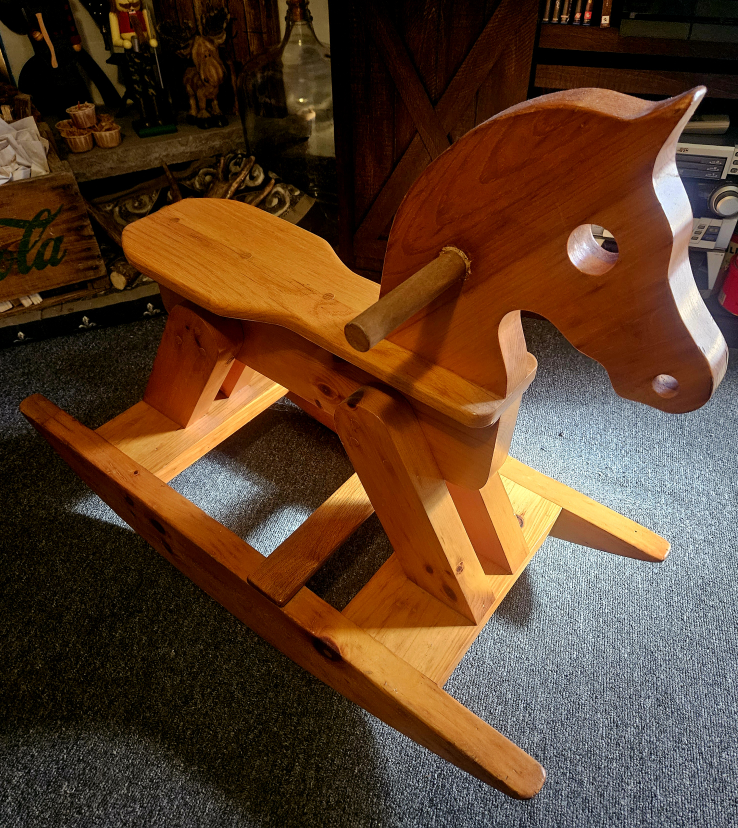 Antique 70 Years Old Handmade Rocking Horse $100 OBO