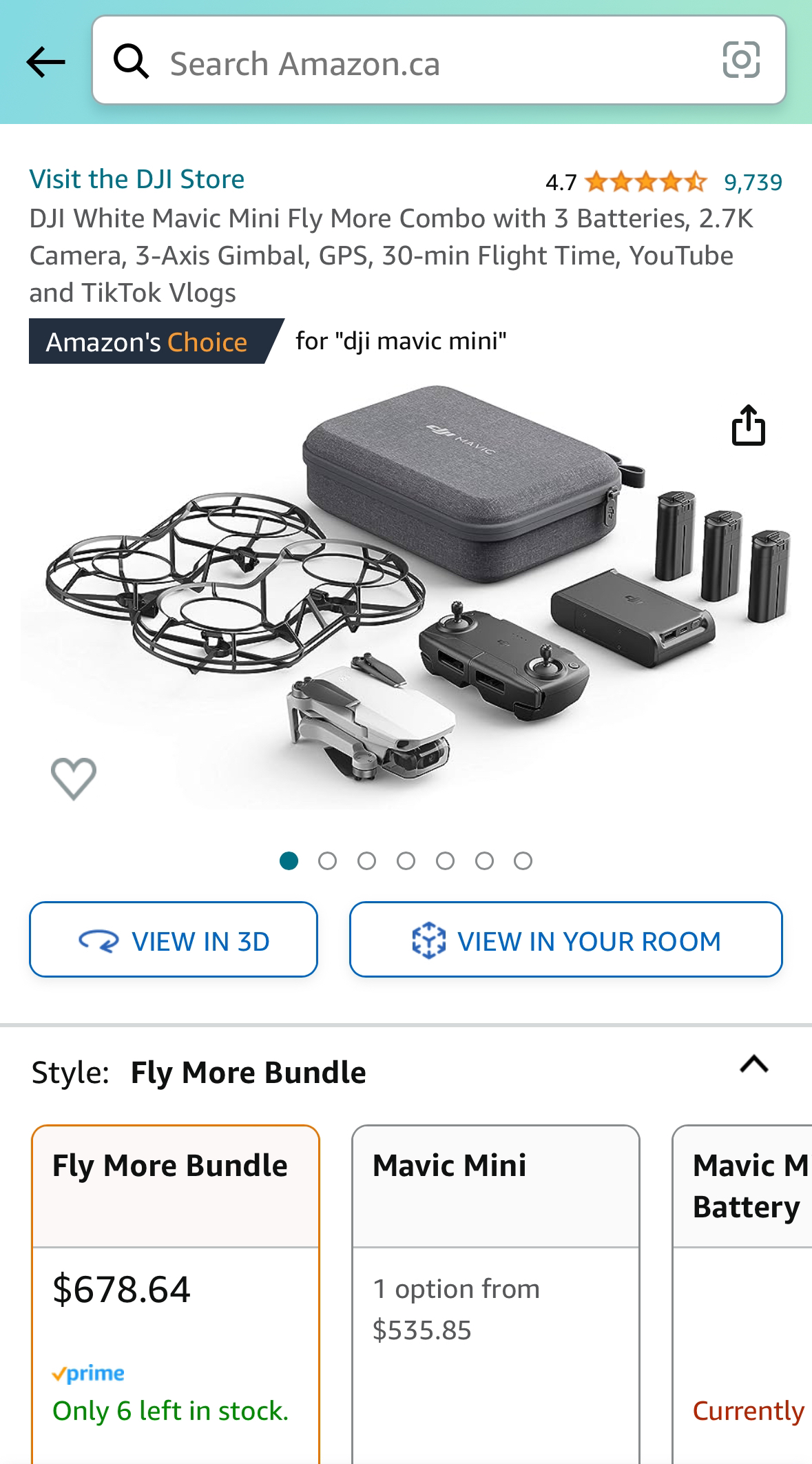 DJI Mavic Mini Fly More Combo - photo 3