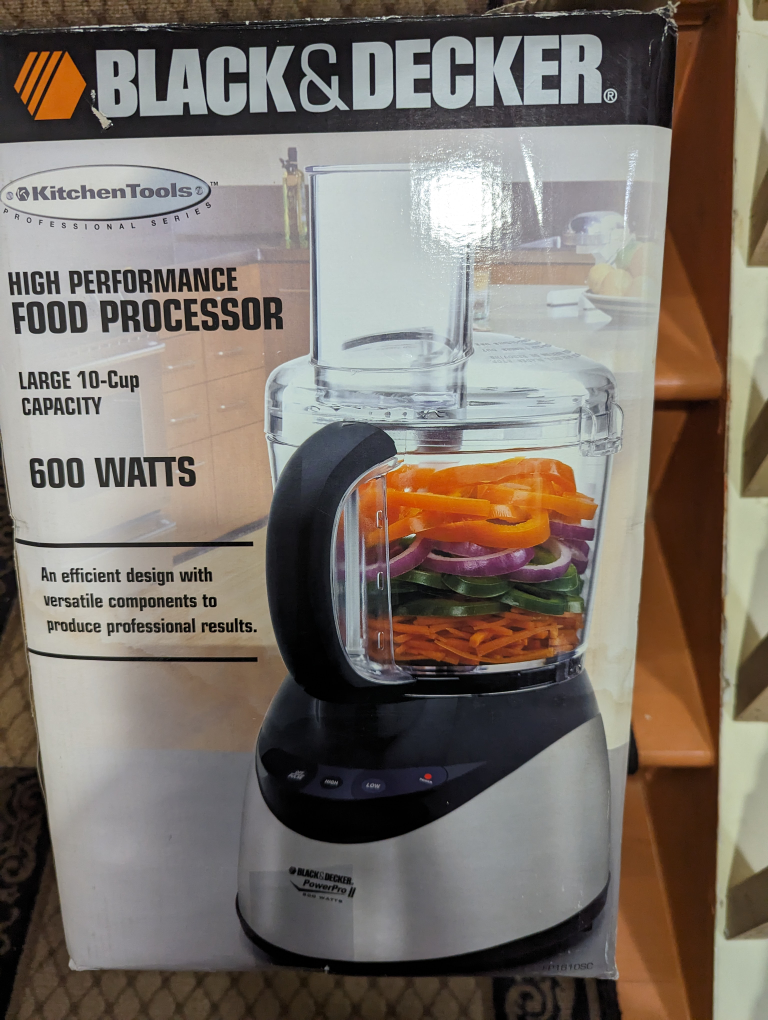 black and decker food processor - photo 2