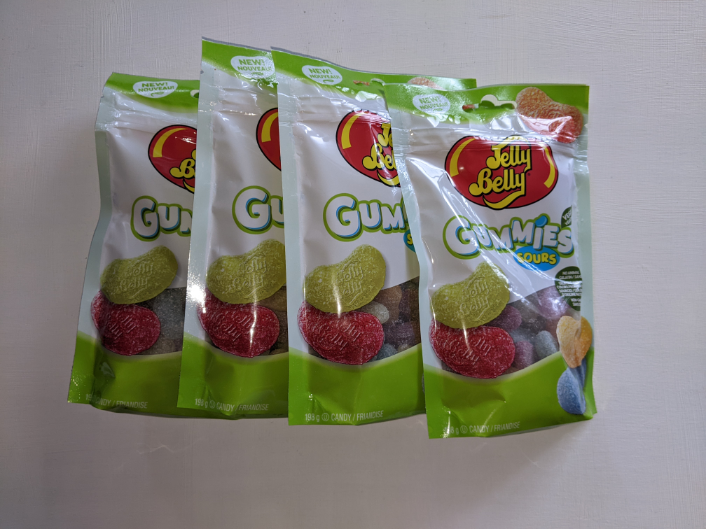 Jelly Belly Gummy Sours - vegan NEW