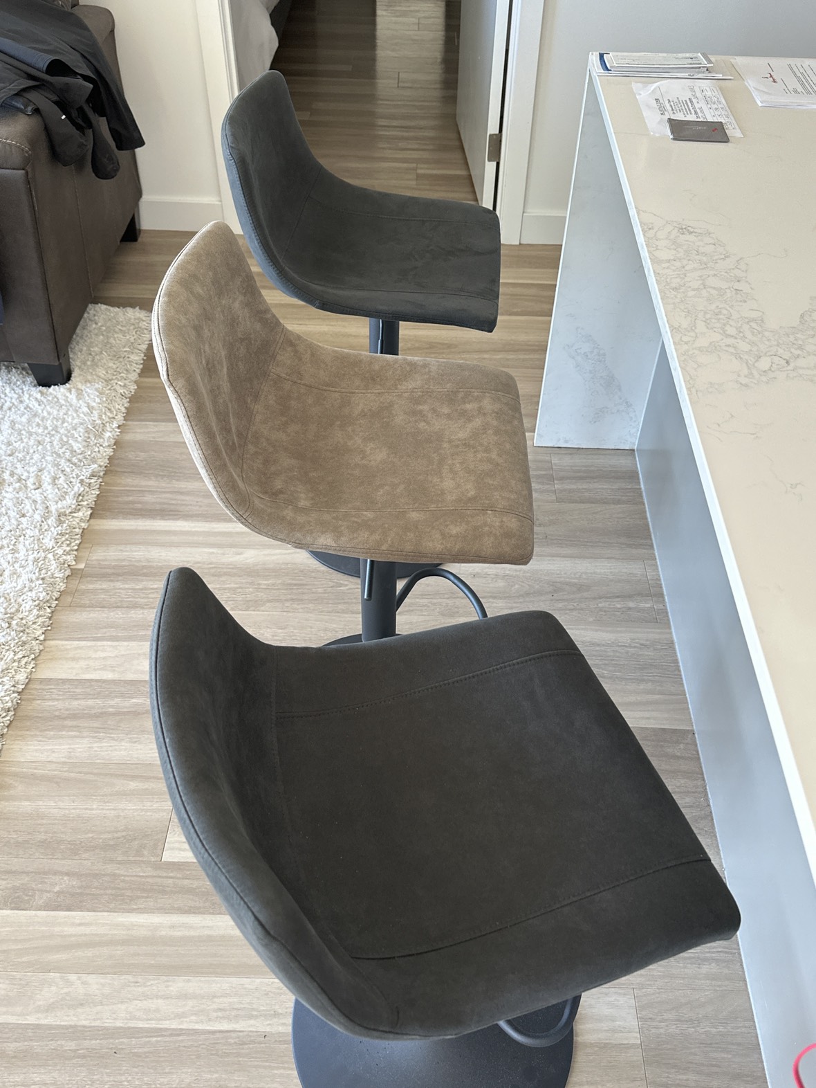 Three Bar Stools