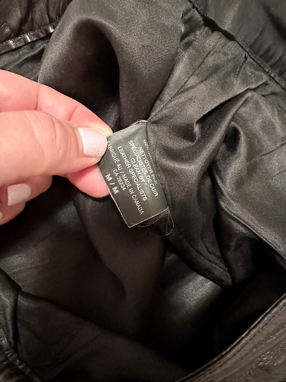 Genuine Leather Pants image indicator(5)