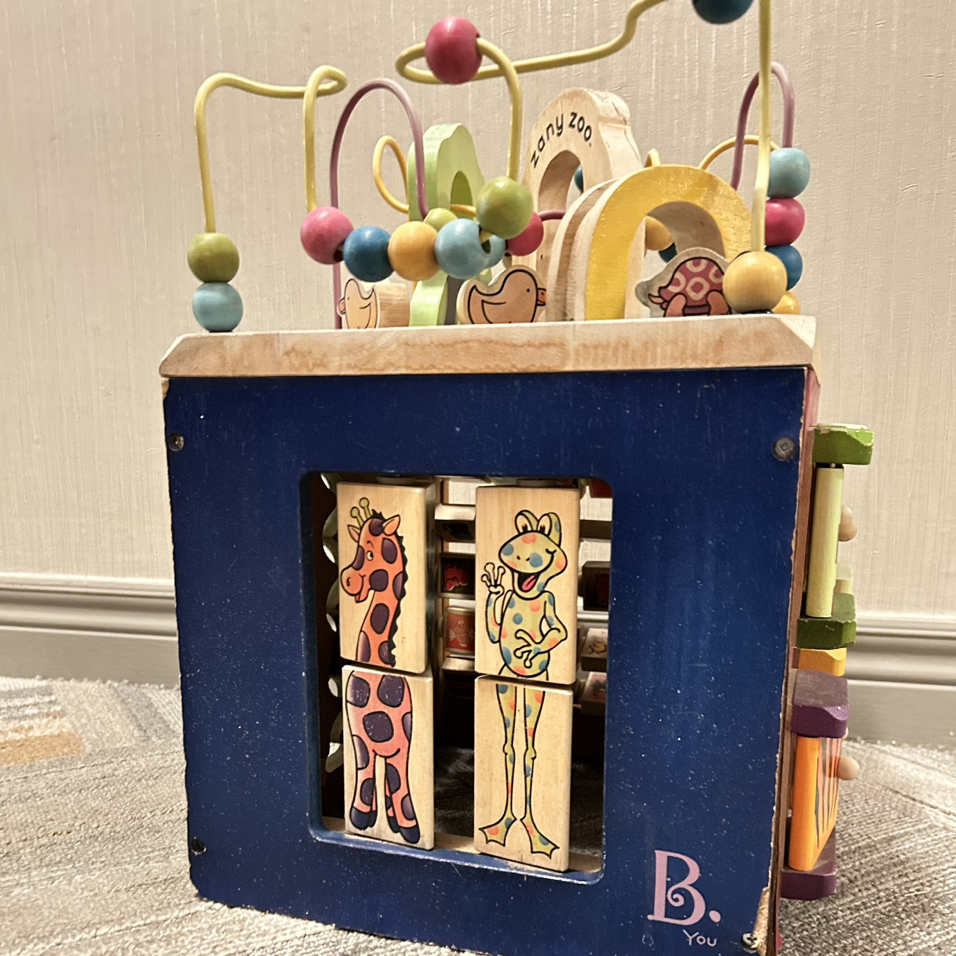 Wooden Activity Zany Zoo Alpha Cube - photo 5