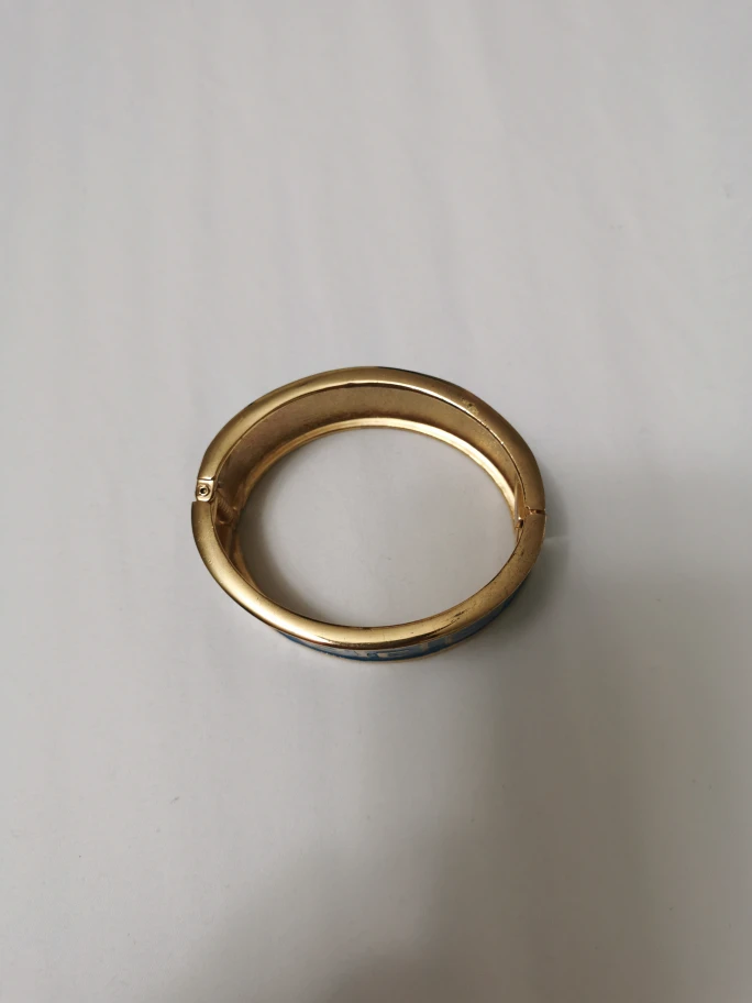 Cuff Bracelet - Blue & Gold image indicator(4)