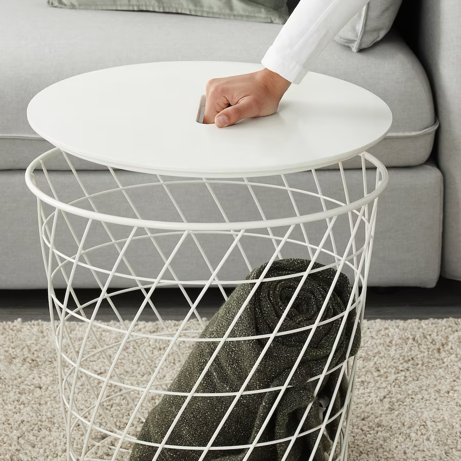 Ikea KVISTBRO Storage table, white - photo 2