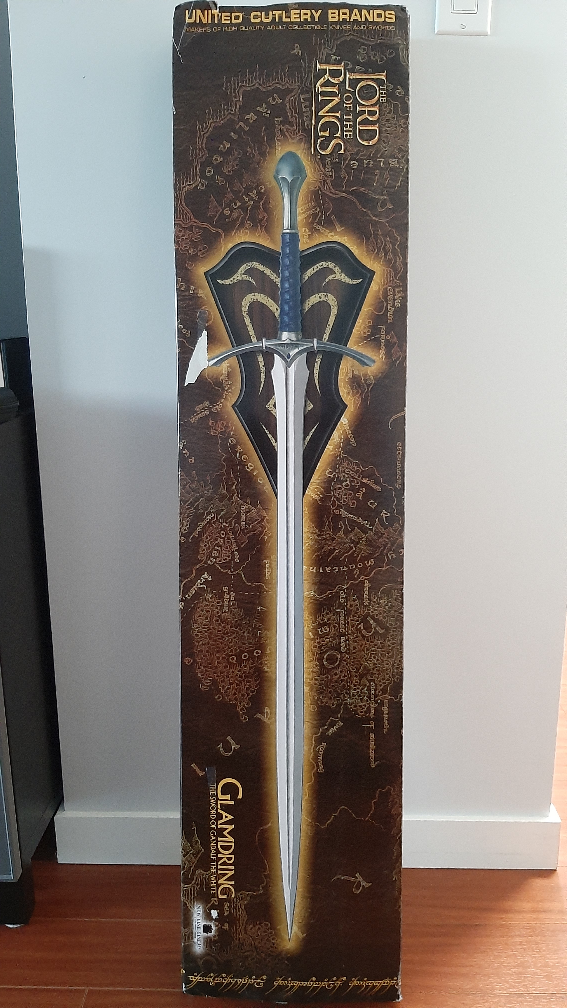 Lord Of The Rings: Official Licensed Glamdring Sword of Gandalf thumbnail