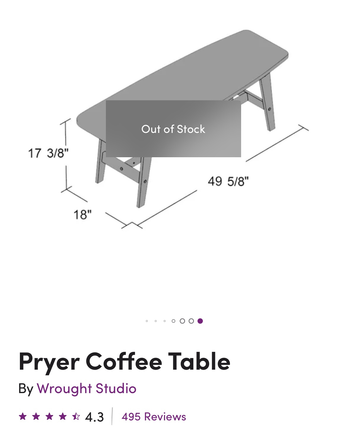 Coffee table - photo 4